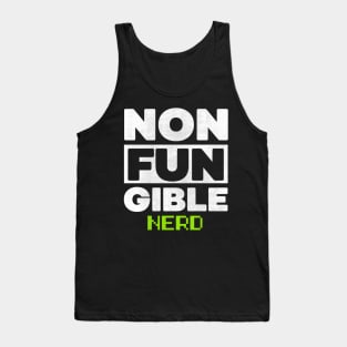 Non Fungible Token nerd nft Tank Top